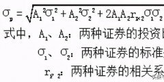 投資組合的標準差如何計算(投資組合的風(fēng)險與報酬的理解)